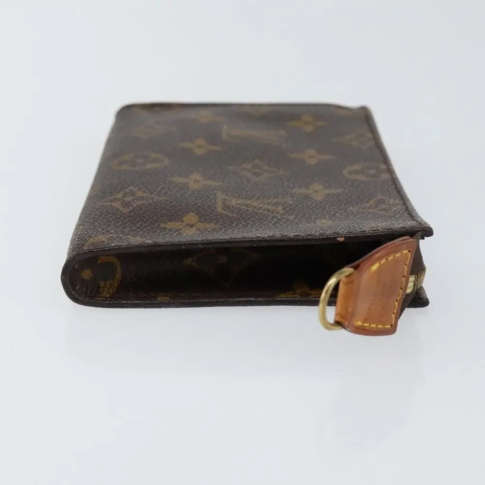 Louis Vuitton Monogram Bucket PM Accessory Pouch Brown